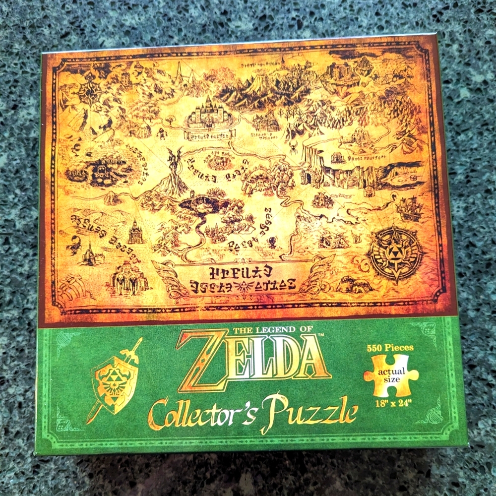 Legend of Zelda 550 Piece Puzzle